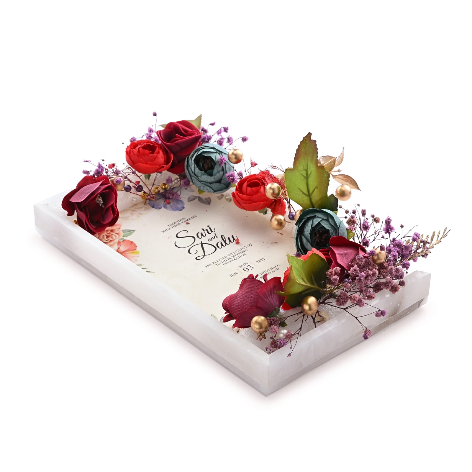 Luxury marble tray